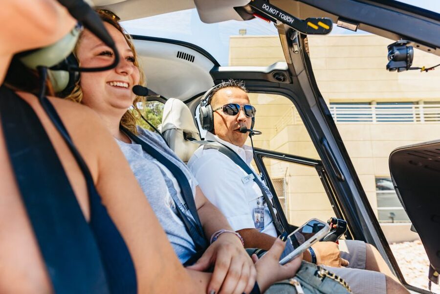 From Las Vegas: Grand Canyon Helicopter Tour with Champagne - The return flight over the Bowl of Fire and Las Vegas