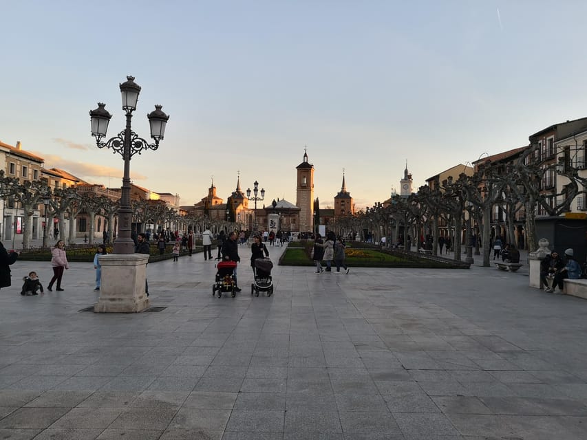 From Madrid: Alcalá de Henares, Winery Tour & Wine Tasting - Walking through Alcalá de Henares