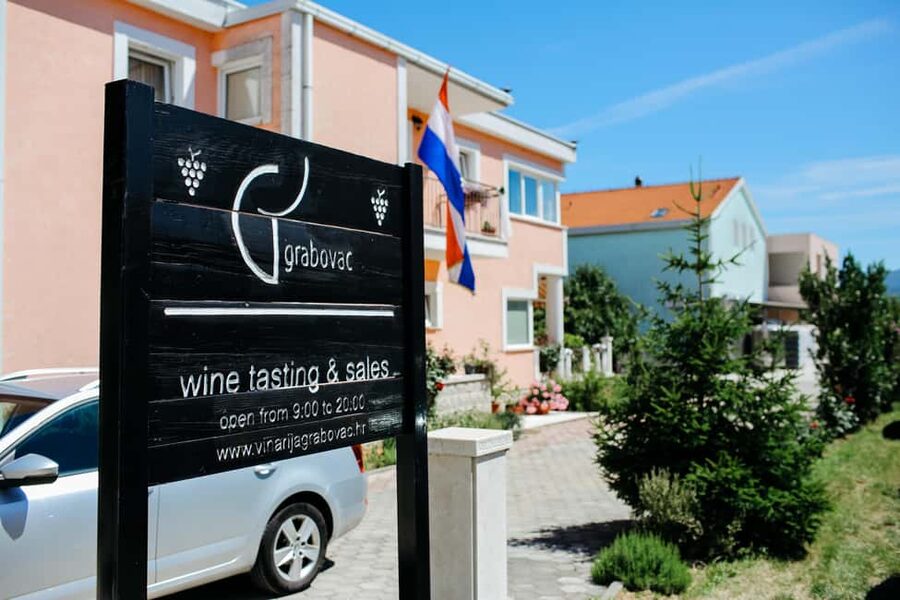 From Makarska Riviera : Wine Tasting Grabovac Tour - A relaxed two and a half hours at the winery