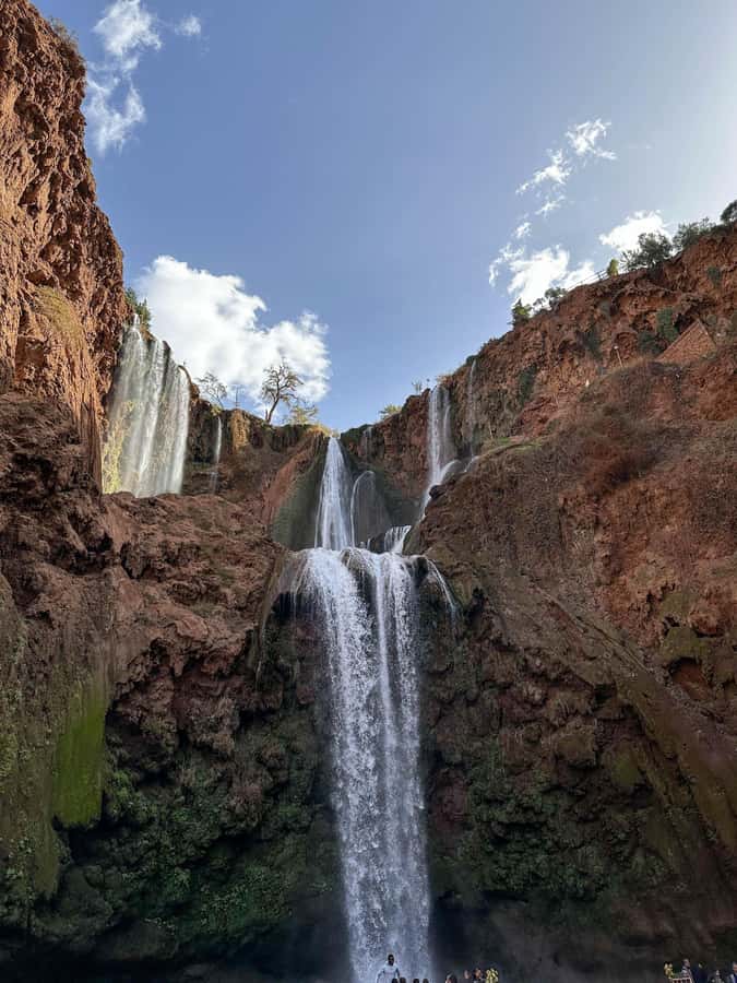 From Marrakech:Ouzoud Waterfalls Day Trip with Boat Tour - Monkeys, markets, and responsible stops