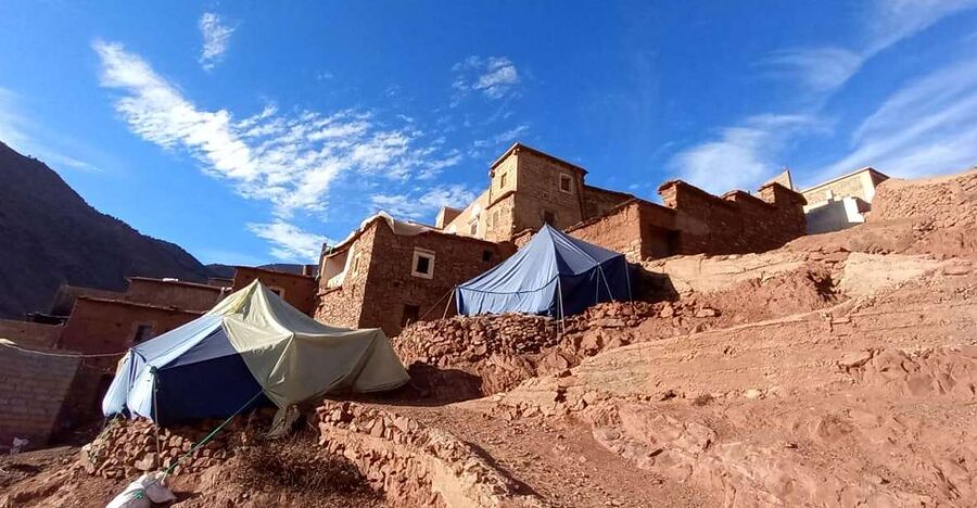 From Marrakech: Ouzoud Waterfalls Guided Hike and Boat Tour - Berber food, homes, and argan oil