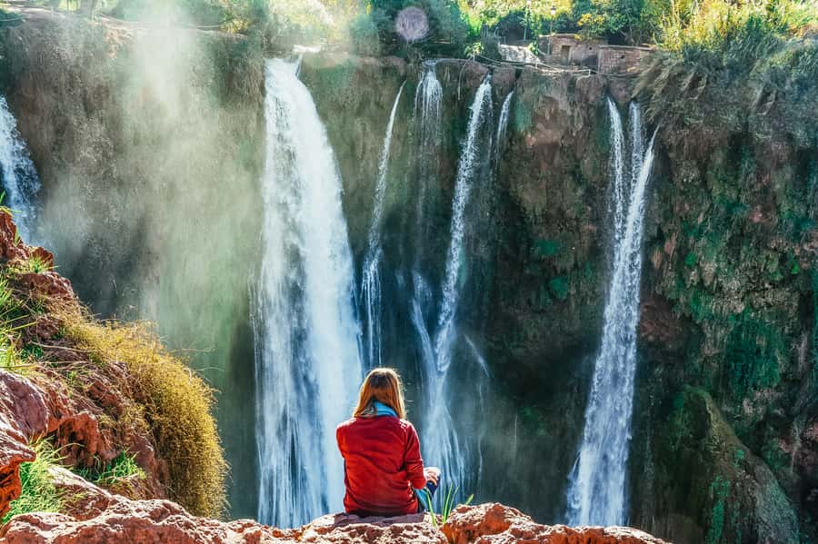 From Marrakech: Ouzoud Waterfalls Guided Hike and Boat Trip - Climbing out and returning to Marrakech