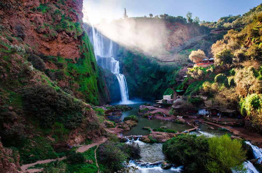 From Marrakech: Ouzoud Waterfalls Guided Tour and Boat Ride - Four hours at the Ouzoud Waterfalls