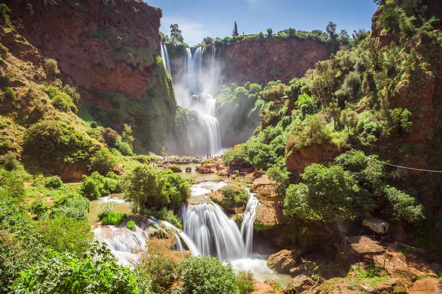 From Marrakech: Ouzoud Waterfalls Guided Tour and Boat Ride - A short café break before the main attraction