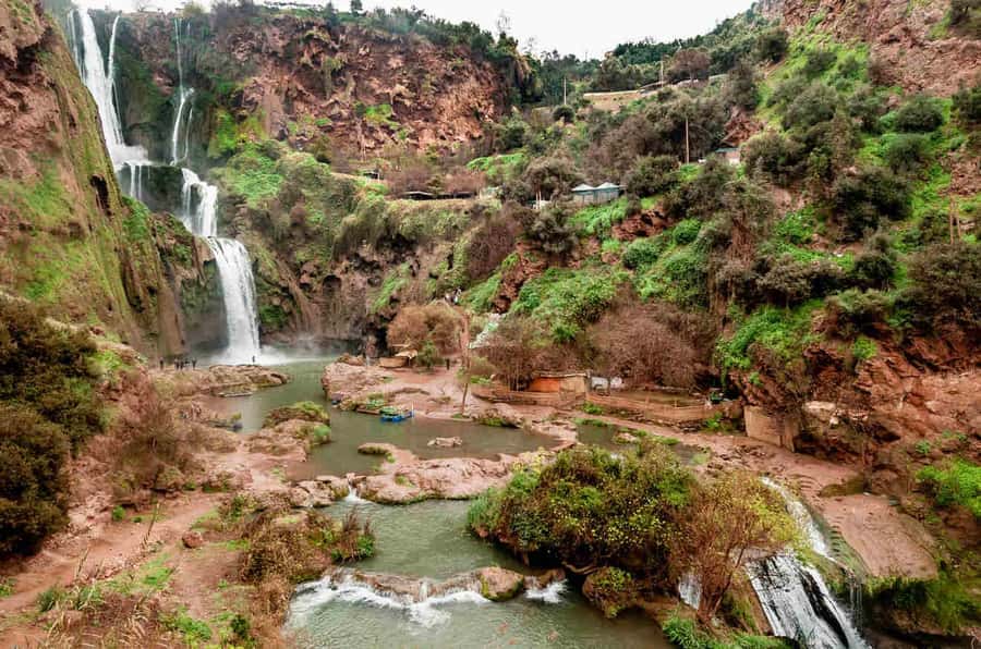 From Marrakech: Ouzoud Waterfalls Guided Tour and Boat Trip - Walking the gorge with a local guide