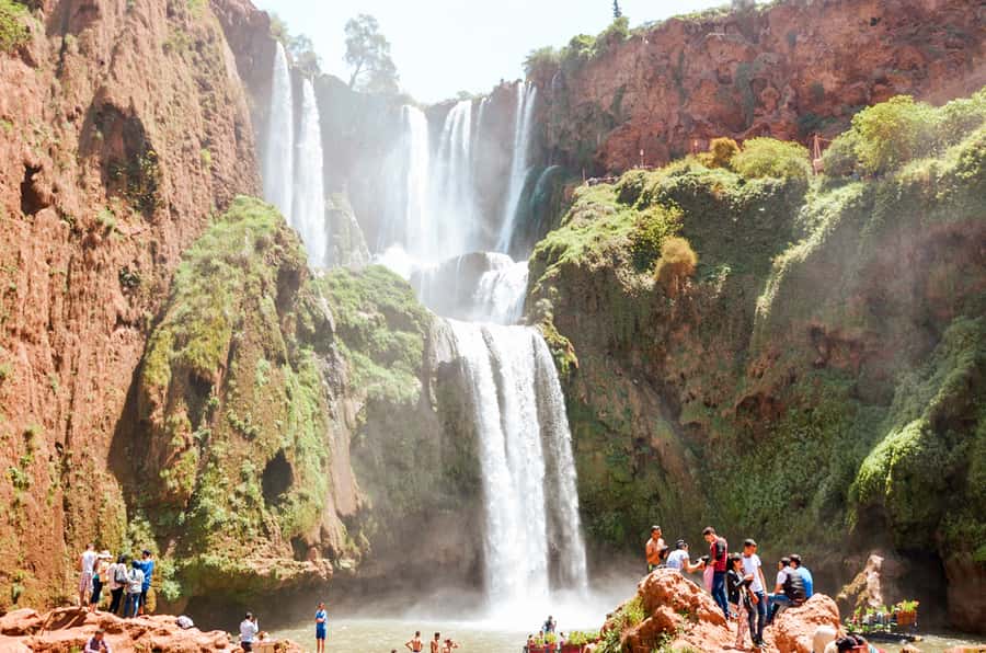 From Marrakech: Ouzoud Waterfalls Guided Tour & Boat Ride - The boat ride at the foot of the falls