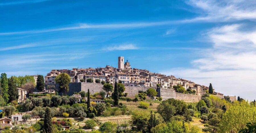 From Nice: Cannes, Saint Paul de Vence and Wine Tasting - Antibes: old walls, yachts, and a real town center