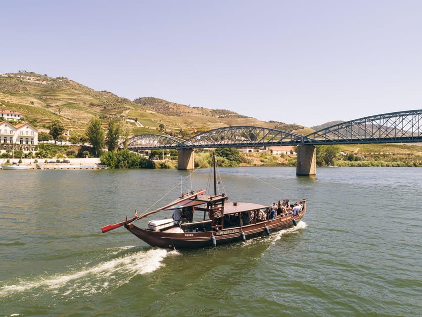 From Pinhão: Douro Valley Rabelo Boat Tour with Port Wine - Merouço, Carvalhas, and the return to Pinhão
