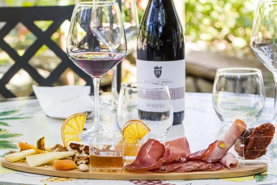 From Pompeii: Mount Vesuvius Wine Tasting and Lunch - Meeting at Pompei Scavi station