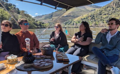 Tastings at 2 Wineries, Chef’s Lunch & Boat Tour