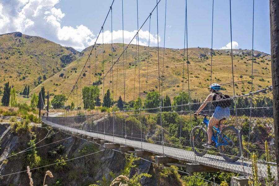 From Queenstown: 'Valley of the Vines' Wine and Bike Tour - Lunch and a practical stop at Gibbston Tavern