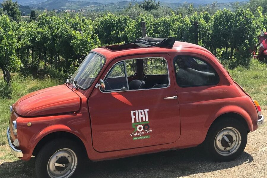 From Siena: Day Tour in a Vintage Fiat 500 with Winery - Key points at a glance
