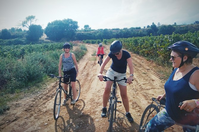 From Sitges: Bike Tour and Winery Visit with Free Hotel Pick Up. - Inside Caves Romagosa Torne with Montse