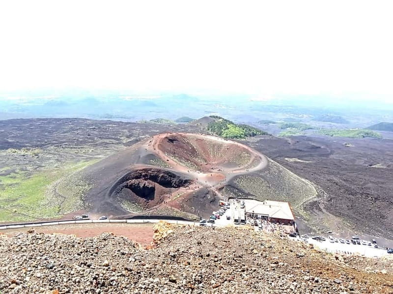 From Taormina: Etna Walking Tour and Wine Tasting in Winery - Weather can change the plan
