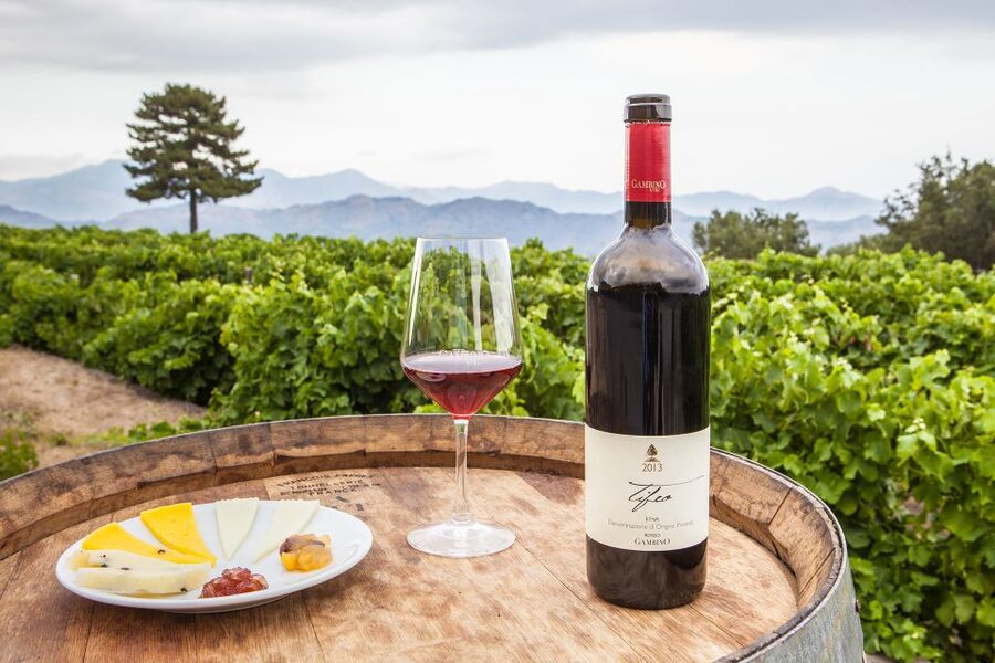 From Taormina: Private 3 Etna Wineries with Food & Wine - Key points at a glance