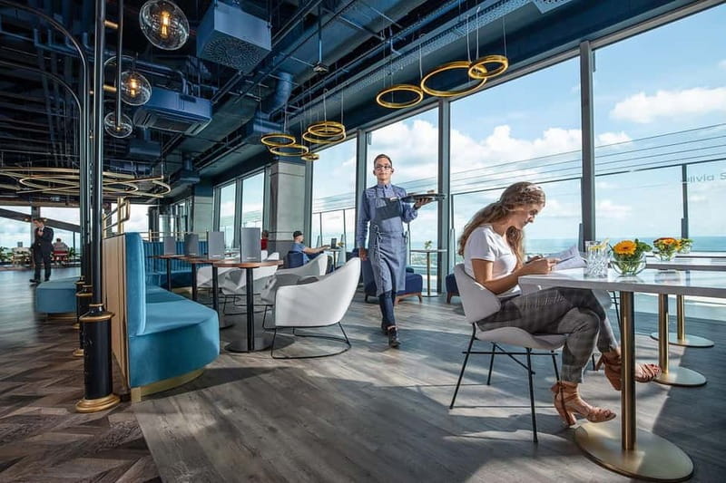 Gdańsk: Sky-High Views & Cocktail - Olivia Star Top Floor - How the two-hour visit works