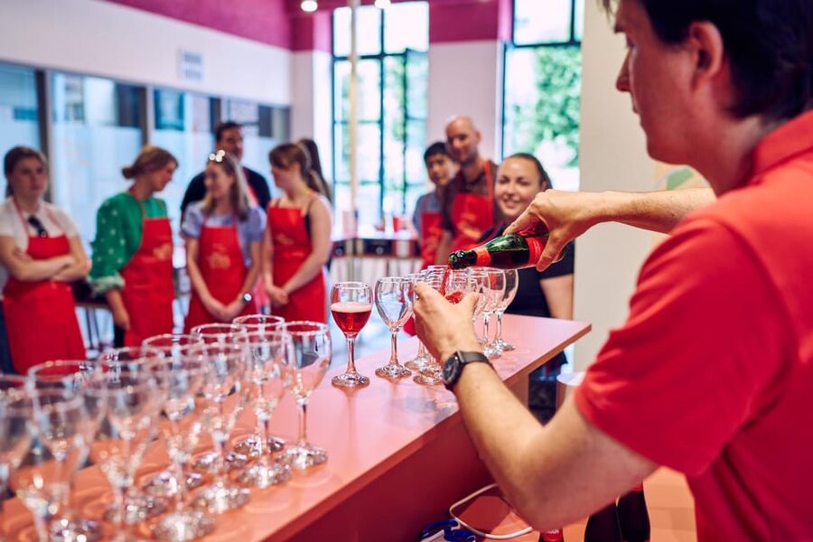 Ghent: Belgian Waffle-Making Workshop with Beer Tasting - Toppings turn waffles into a proper meal