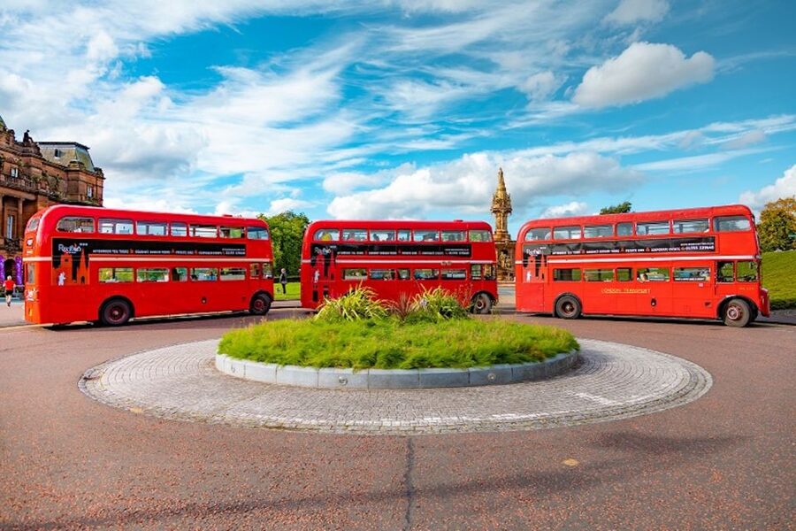 Glasgow: Vintage Bus Tour with Afternoon Tea or Gin - Key points to know before booking