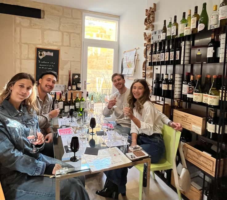 Guided Bordeaux Wine Tasting Class with 6 Wines and pairings - Finding the tasting room behind the unmarked door