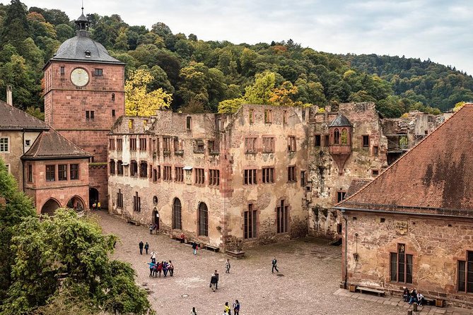 Heidelberg and Rhine Valley Day Trip With Wine Tasting and Dinner from Frankfurt - Heidelberg’s bridge, university, and old center