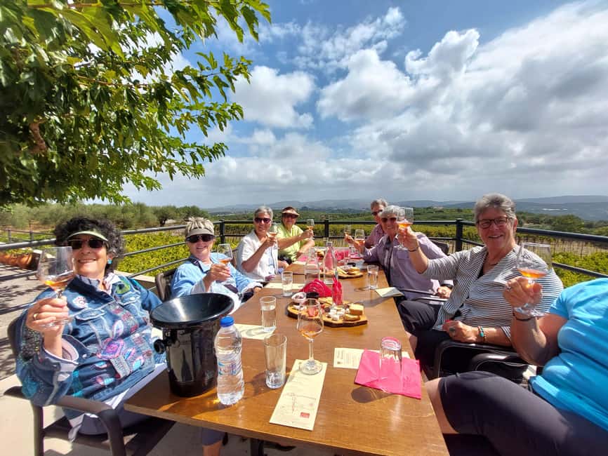 Heraklion: Cretan Wine Tasting Tour & Gourmet Lunch - First winery: family hospitality and a personal welcome
