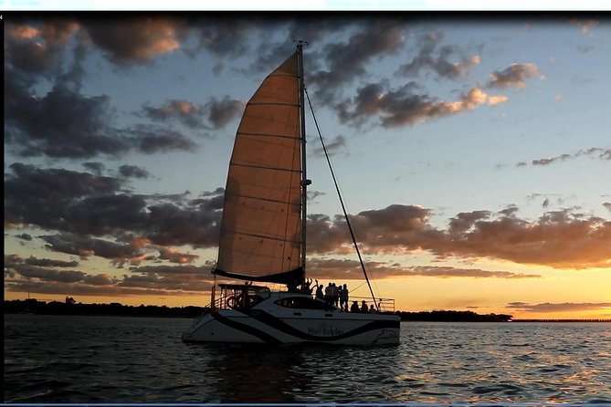 Hervey Bay Champagne Sunset Sail - The sunset is beautiful, but never guaranteed