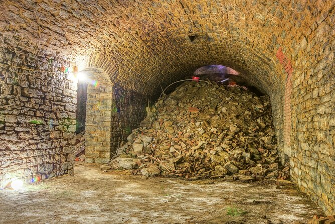 Hidden Brewery Caverns Tour in Cincinnati with Beer Tasting - The closed Jackson Brewery tunnels