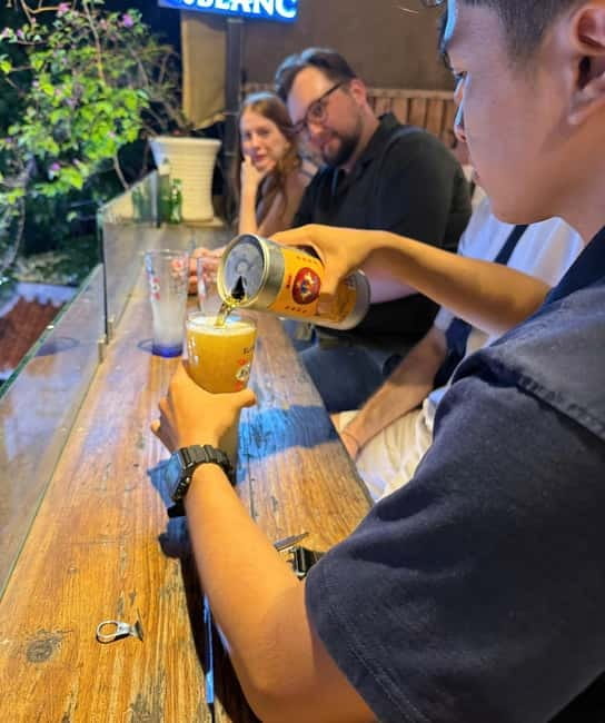 Ho Chi Minh City: Craft Beer and Local Food Tour by Scooter - What the guides add to the evening