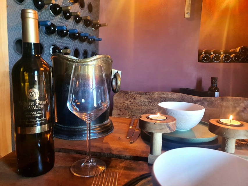 Imerovigli: Premium Wine Tasting with Caldera and Sea Views - Seven wines from several local wineries