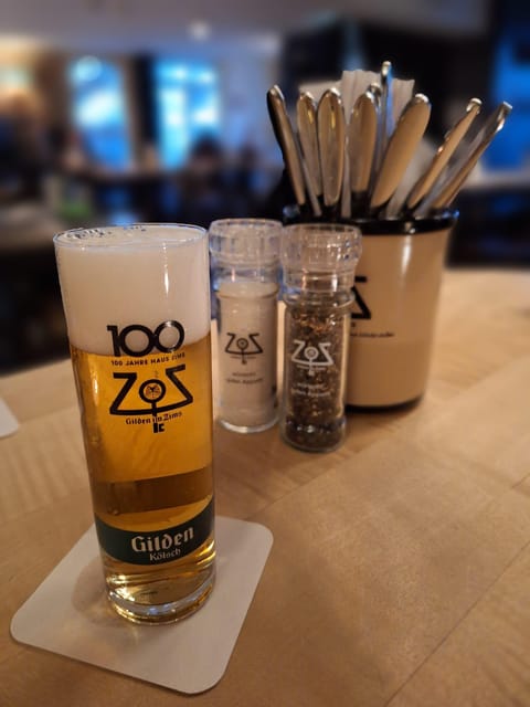 Informative and fun brewery tour in German, public - Gilden im Zims: stories, beer, and local character