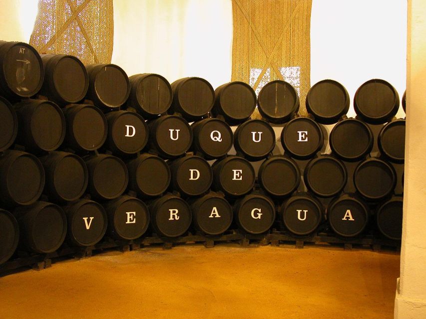 Jerez: Bodegas Álvaro Domecq Guided Tour with Wine Tasting - From brandy barrels to the Oloroso cellar