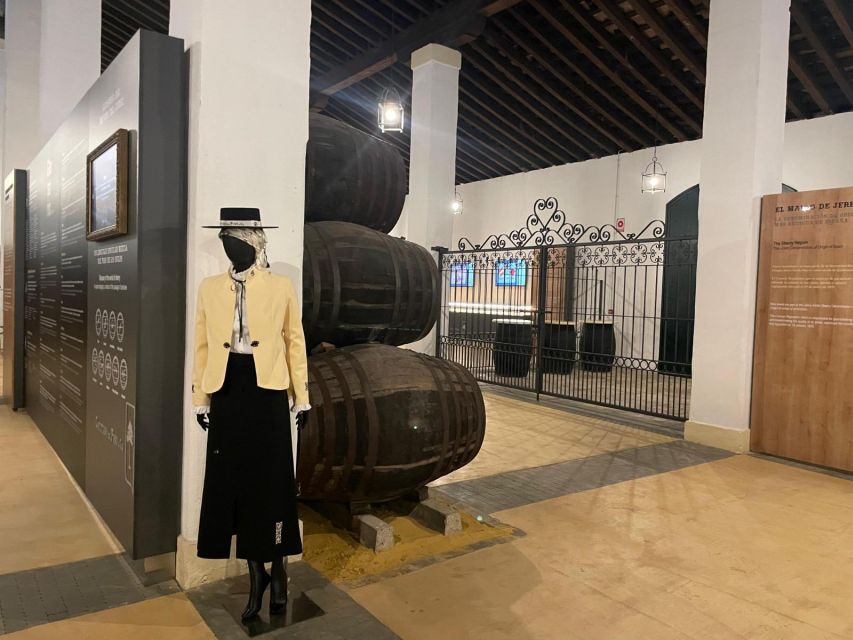 Jerez de la Frontera: Sherry Winery Tour with Tasting - The visitor center explains how sherry changes with age