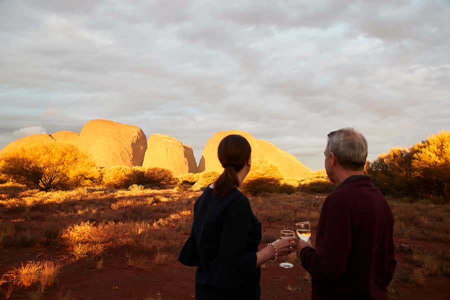 Kata Tjuṯa Sunset Tour with Sparkling Wine and Cheeseboard - Guide quality can shape the whole evening