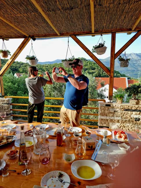 Korcula: Buggy Safari with Local Food and Wine Tasting - Lumbarda’s sandy beach and a welcome swim