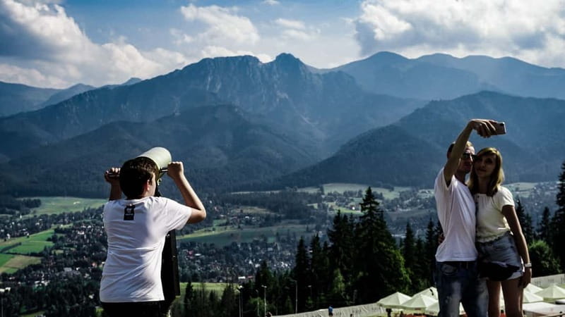 Krakow: Zakopane Cable Car, Spirits, Tasting & Thermal Baths - Krupówki Street and the feel of central Zakopane