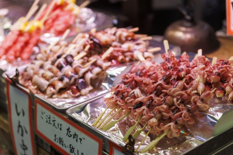 Kyoto: Local Food Tasting Tour at the Nishiki Market - The short stop and Teramachi Street