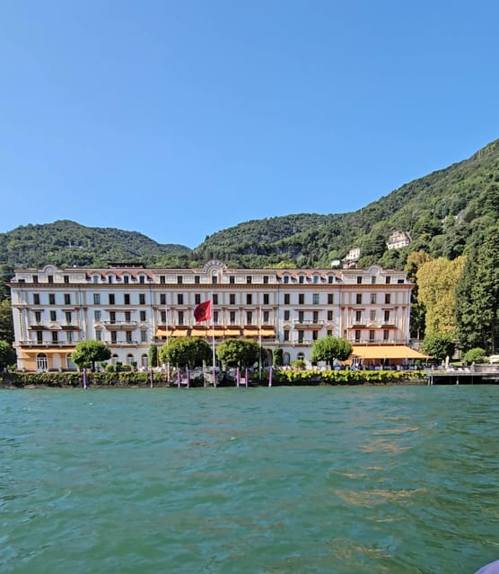Lake Como: Shared Boat Tour with Prosecco Aperitif - Villa d’Este and Cernobbio from the lake