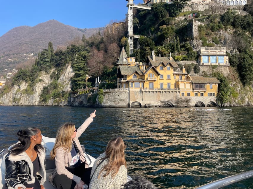 Lake Como: Shared Boat Tour with Prosecco Aperitif - From Sant’Agostino dock to the open water