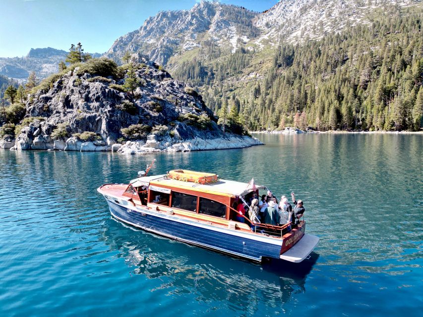 Lake Tahoe: Emerald Bay Sunset Wine Tasting Yacht Cruise - Emerald Bay is the main event