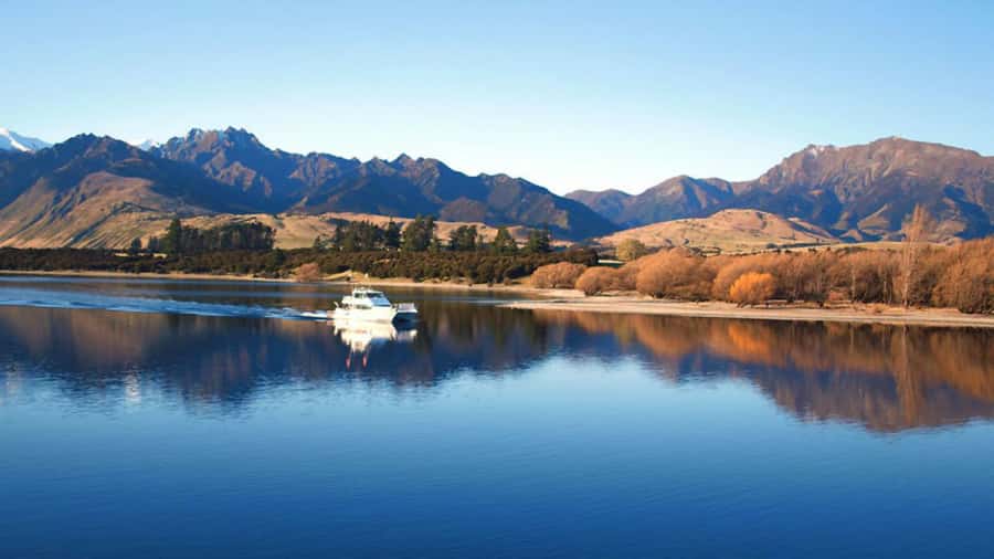 Lake Wanaka Happy Hour Cruise - What the 17m Dual Image gives you