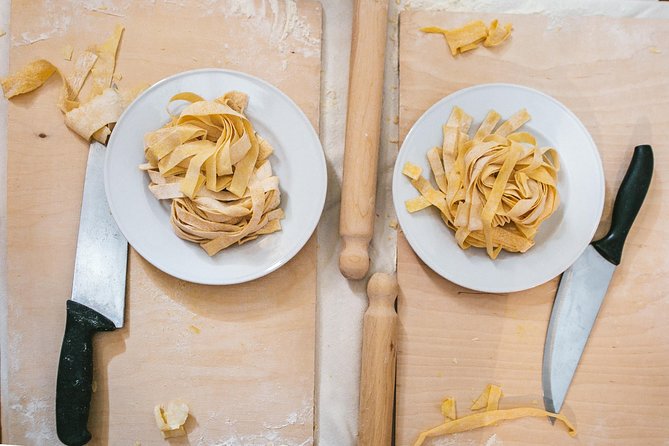Learn to Make Pasta & Tiramisu with Wine and Limoncello Included - Choosing your Roman sauce