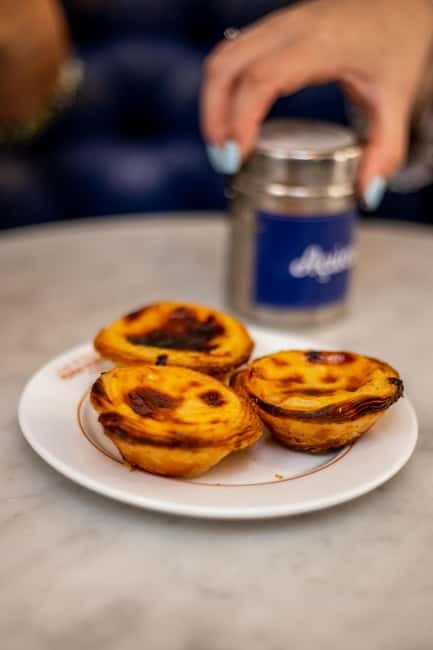 Lisbon: Food Tasting Tour by Tuk Tuk with 2 Stops - Dessert, coffee, and the ride back downhill