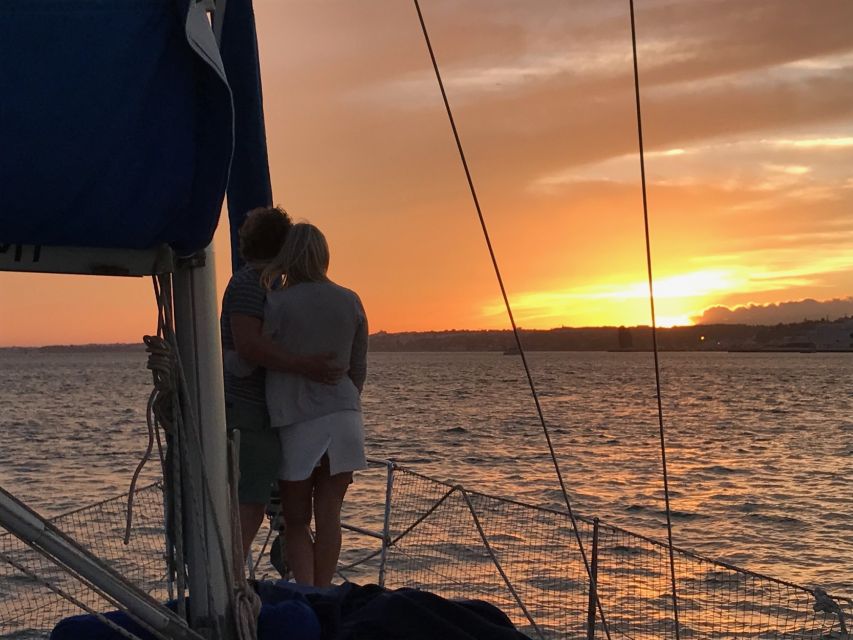 Lisbon: Private Sunset Sailing Tour with Champagne - Belém’s monuments from the river
