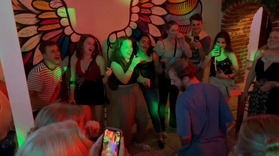 Lisbon Pub Crawl: Unlimited Drinks, Shots & V.I.P Club Entry - Drinking games make the first hour less awkward