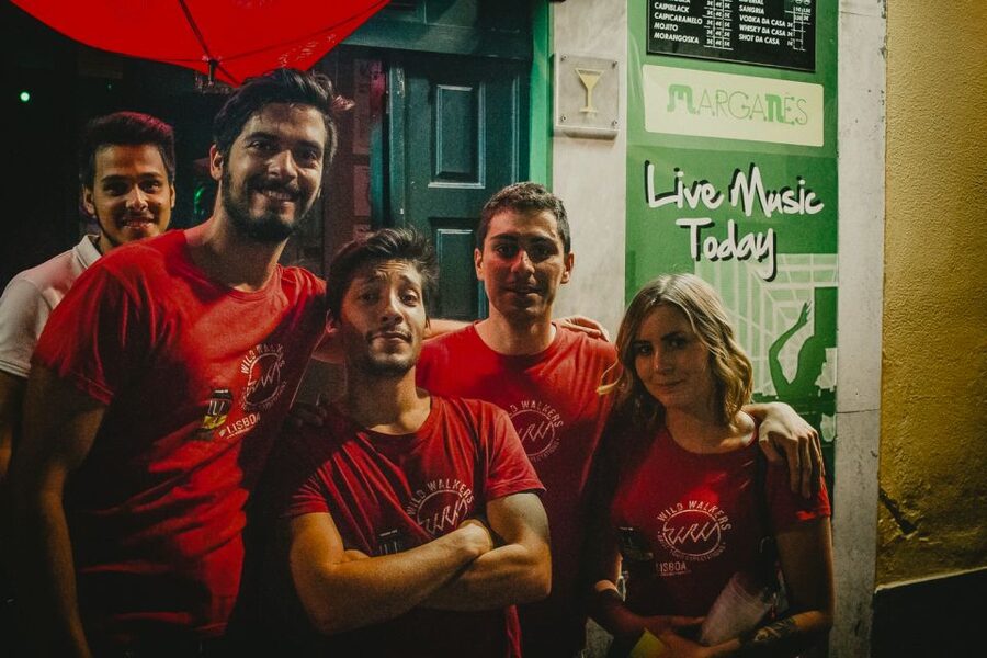 Lisbon: Pub Crawl with Open Bar (Premium Upgrade Available) - The second Bairro Alto stop and welcome shots