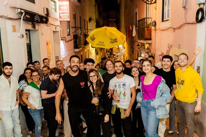Lisbon: Pub Crawl with Open Bar, Shots & VIP Club Entry - Pink Street and the third bar