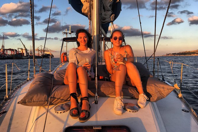Lisbon Sunset Sailing Tour with White or Rosé Wine and Snacks - Palaces, museums, and quieter waterfront views