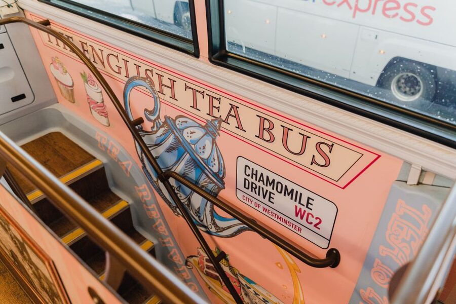 London: Afternoon Tea Bus with a Glass of Prosecco - Who will enjoy this most?
