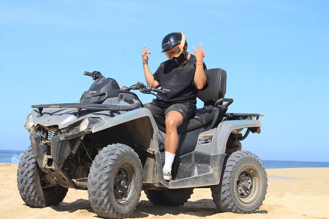 Los Cabos Beach & Desert Tour in Automatic ATV + Tequila Tasting - From Baja desert trails to the Pacific shore