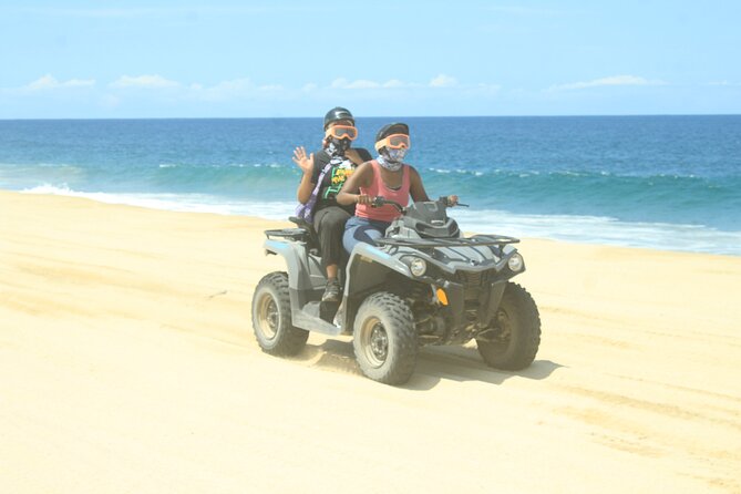 Los Cabos Beach & Desert Tour in Automatic ATV + Tequila Tasting - Hotel pickup is easy, with one contact step